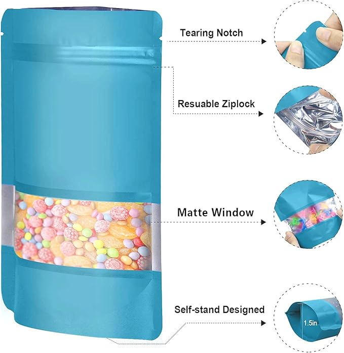 7.1"x10.2" 1 Quart 120pcs Mylar Bags - Image 3