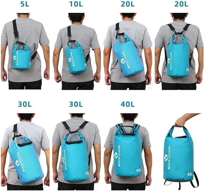ROCK CLOUD Dry Bag Waterproof 20L Dry Sack - Image 3