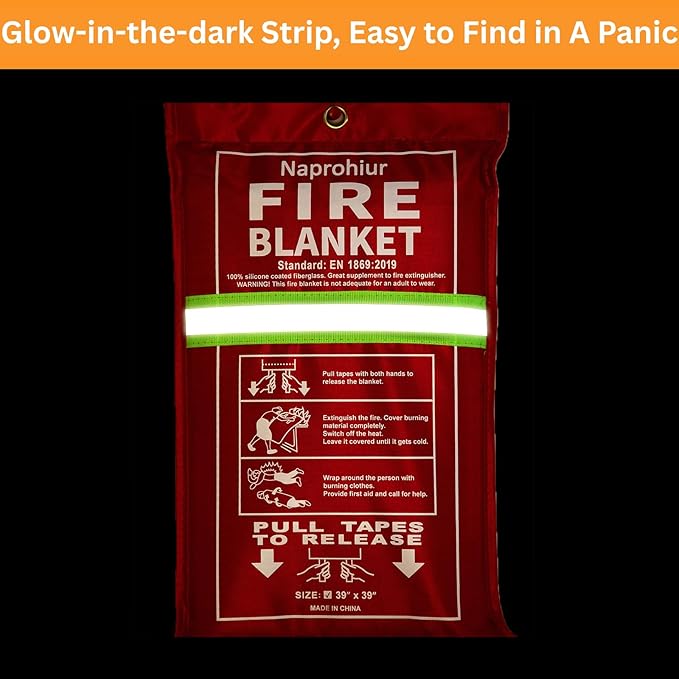 Emergerncy Silicone Fire Blanket - Image 4
