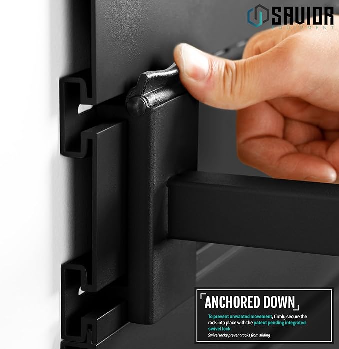 Savior Equipment Wall Rack System Tactical Vest Attachment Gear Wall Mount - Image 3