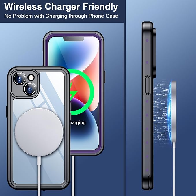 SPIDERCASE for iPhone 14 Case Waterproof, Built-in Lens & Screen Protector - Image 5