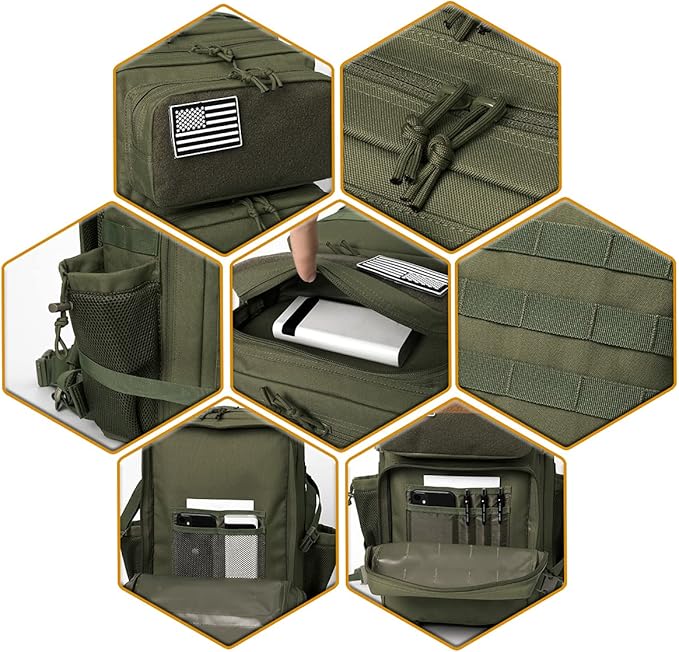 QT&QY 25L/45L Military Tactical Backpack - Image 5