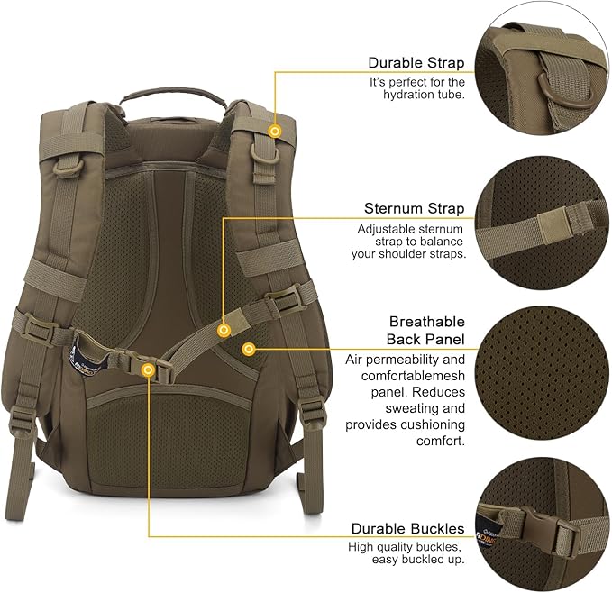 Mardingtop Small Hiking Backpack - Image 5