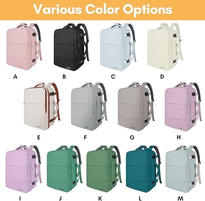 Taygeer Laptop Backpack Purse for Women, Backpack for College Essentials - Image 3