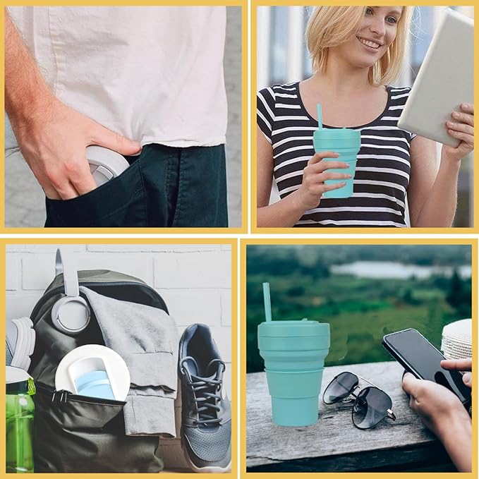 12 oz Collapsible Travel Cup - Image 7