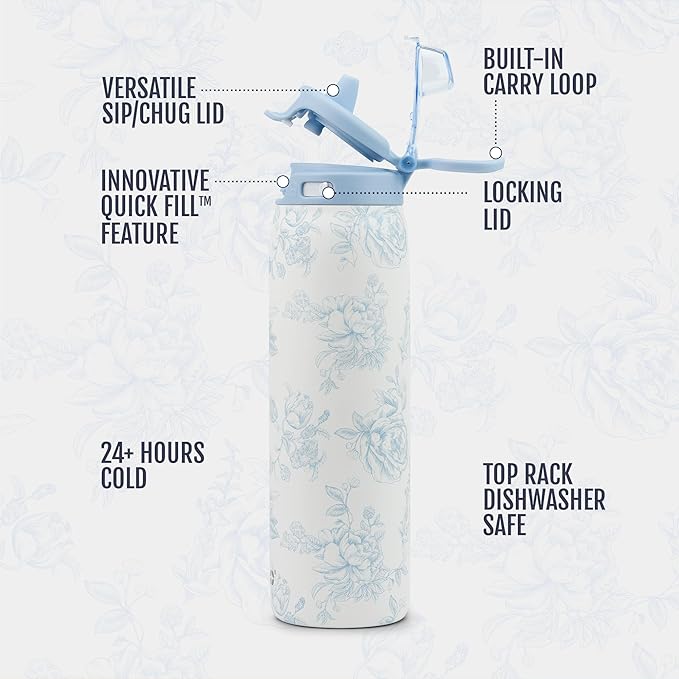 Ello Pop & Fill 32oz Stainless Steel Water Bottle - Image 4