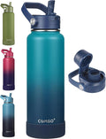 CIVAGO 40 oz Insulated Stainless Steel Water Bottle by CIVAGO