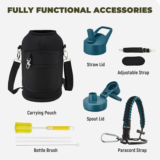COKTIK 64oz Insulated Water Bottle - Image 3