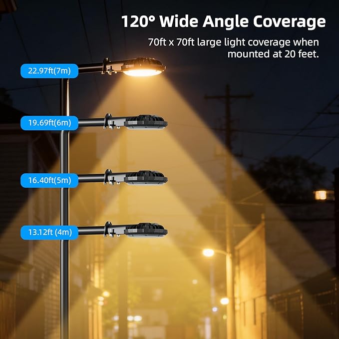 Karjoefar LED Barn Light, Dusk to Dawn Outdoor Lighting - Image 6