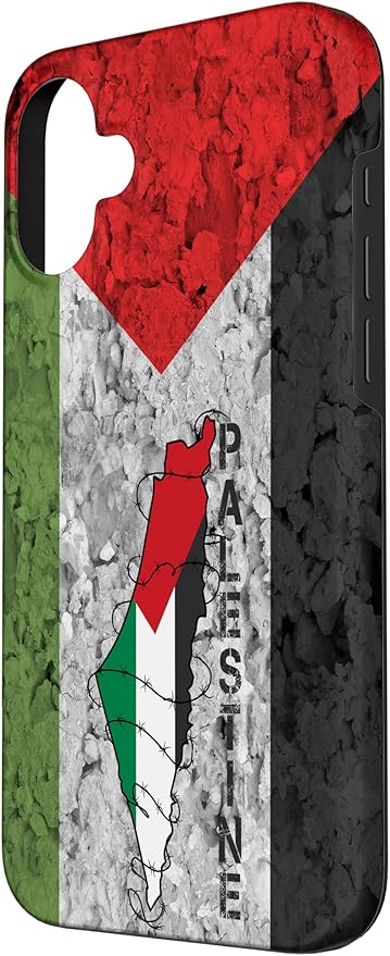 Kufiya PALESTINE Keffiyeh flag, Palestinian Map pattern Case - Image 2