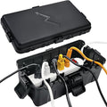 Hrensaw Medium Outdoor Electrical Box, IP54 Waterproof Extension Cord Cover w/6 by Hrensaw