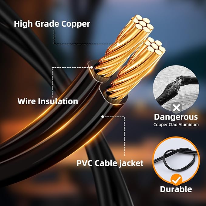 Outdoor Patio String Lights 100ft: S14 LED Shatterproof Bulbs 3 Modes Button - Image 4