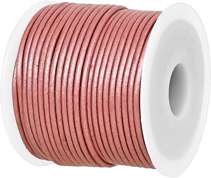GENIQUE Real/Genuine Round Leather String Cord by GENIQUE
