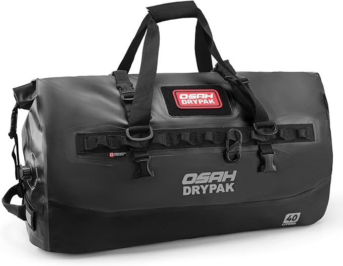 OSAH DRYPAK Waterproof Duffel Bag 25L/40L/60L – Heavy-Duty Motorcycle Tail Bag by OSAHDRYPAK