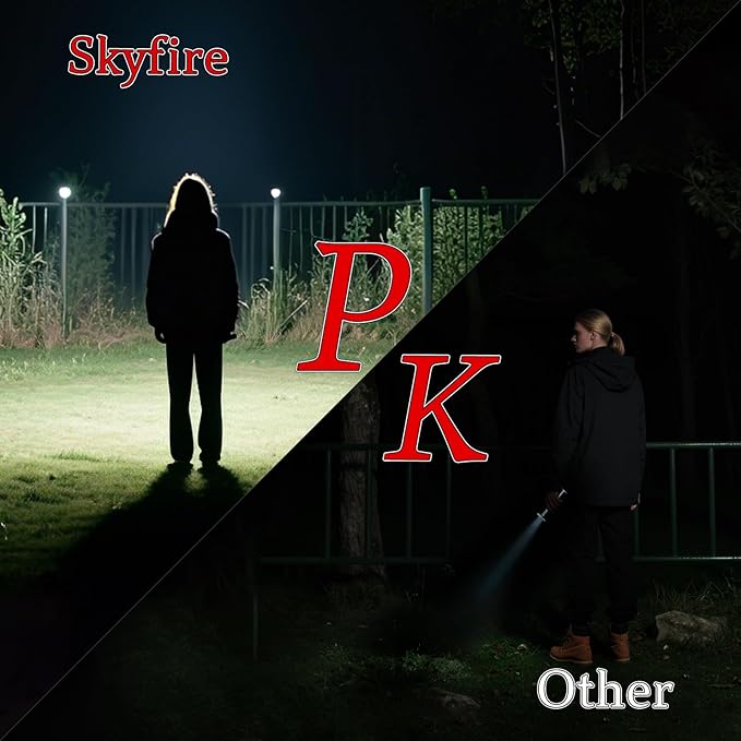 SKYFIRE Rechargeable Tactical Flashlight - Image 7