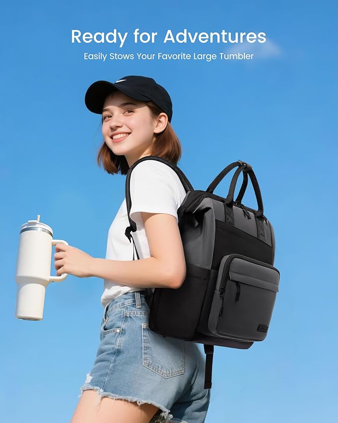LOVEVOOK Laptop Backpack for Women, 15.6 Inch Travel Backpack for Work College - Image 5