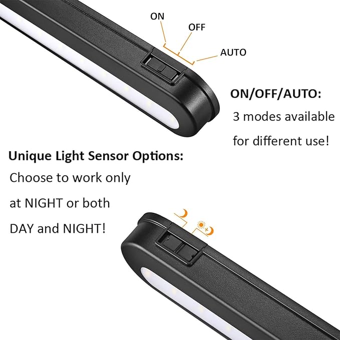 BLS T01LB LED Closet Light Super Bright 20 LED Under Cabinet Lighting Battery - Image 8