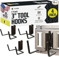 DC Cargo Mall Dual Arm Tool Hook Hanger E Track Accessories 3" Deep by DCCargo