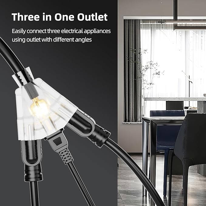 15 FT Outdoor Extension Cord - Image 3