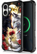 for iPhone 17 Case, for MagSafe Graphic Design for Girl Boy Soft Silicone Hard by FKBRCL4U