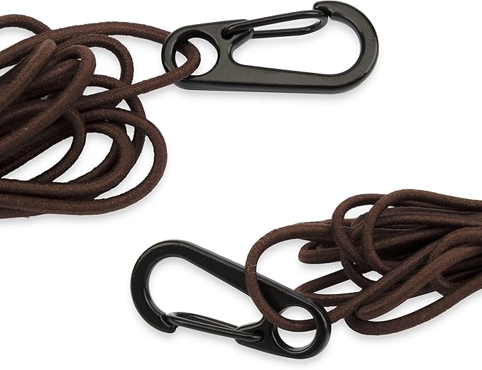 SWATOM Small Mini Carabiner Clip Tiny Spring Snap Hook Keychains Micro - Image 3