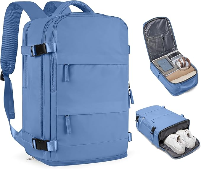 Travel Backpack for Women Airline Approved Carry on Backpack for Airplanes by coofay