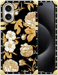 for iPhone 17 Case Luxury Golden Decoration by Unknown