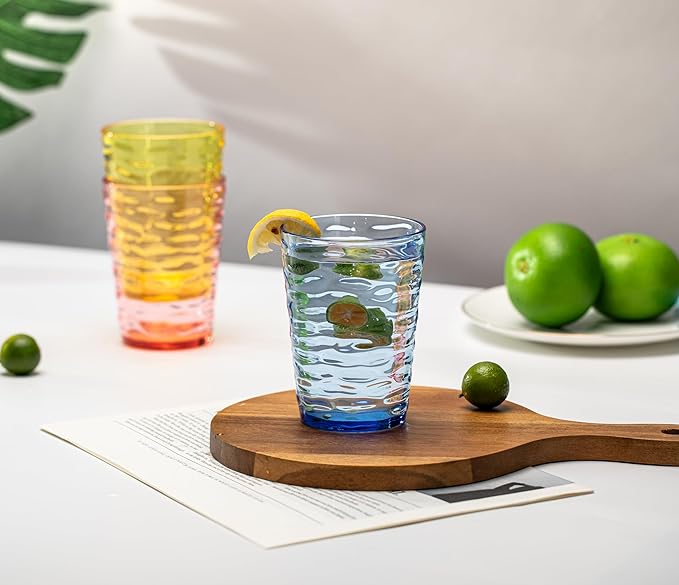 14-ounce Plastic Tumblers, Acrylic Drinking Glasses, Shatter-Proof, - Image 7