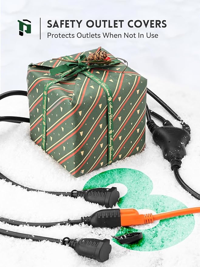 PLUGTUL 27FT Outdoor Extension Cord - Image 6