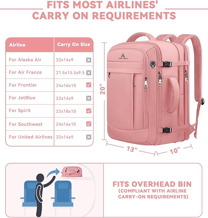 AREYTECO Travel Laptop Backpack - Image 3