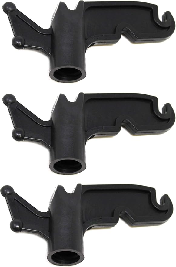 JSP Manufacturing Multi-Purpose Plastic Utility Hook Screw On Pole Attachment by JSP+Manufacturing
