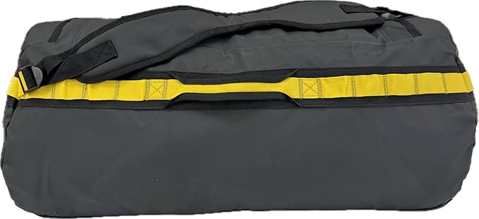 Element Equipment Trailhead Duffel Bag Shoulder Straps Waterproof Black/Yellow - Image 7
