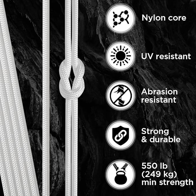 TECEUM 5/32" Paracord Rope 1000 – 1000ft / 200ft / 100ft / 50ft – Tactical - Image 3