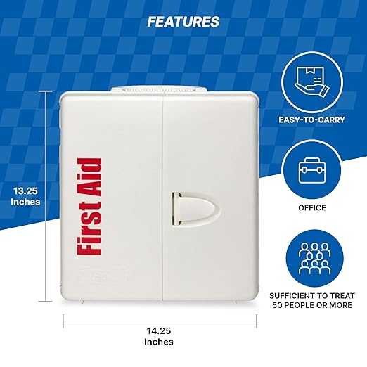 First Aid Only 1000-FAE-0103 SmartCompliance 50-Person OSHA Compliant First Aid - Image 5