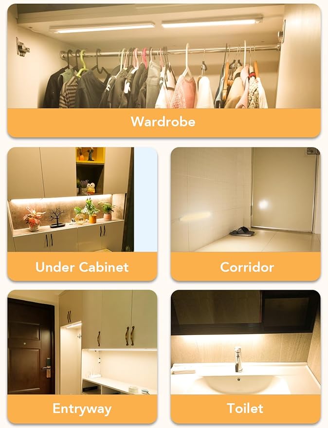 Under Cabinet Motion Sensor Lighting Indoor Plug in - Image 7