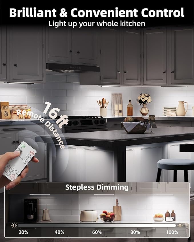 EZVALO 5-Pack Under Cabinet Lighting - Image 5