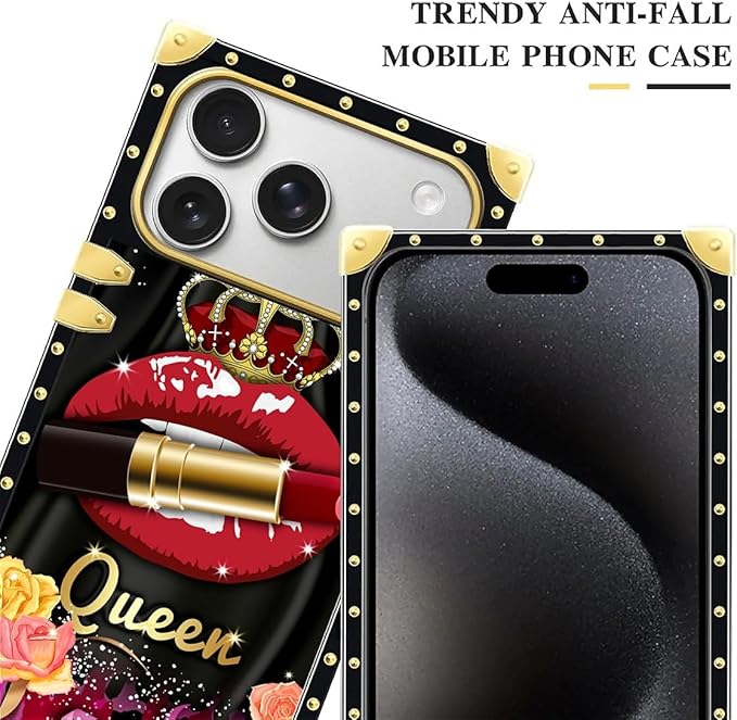 for iPhone 17 Pro Max Case Luxury Golden Decoration - Image 4