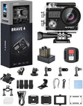 AKASO Brave 4 Action Camera 4K 30fps Ultra HD WiFi Sport Cameras by AKASO