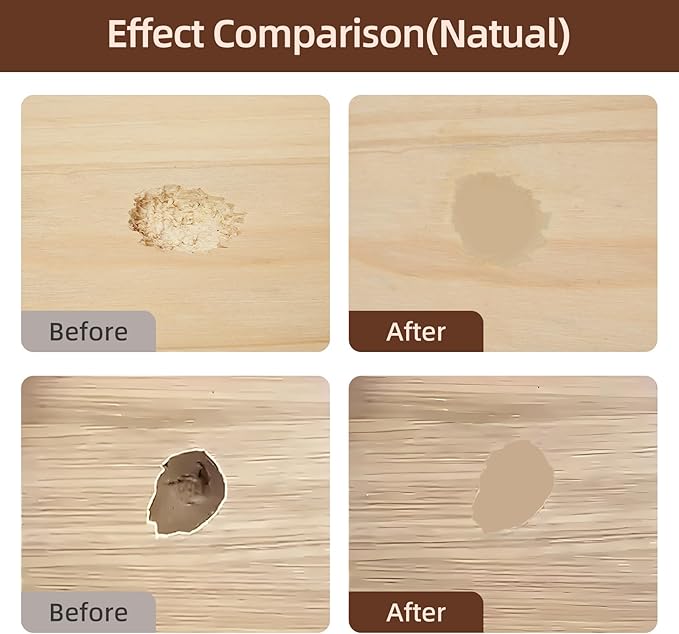 Boncart Wood Filler, Wood Putty, Wood Filler Paintable, Wood Repair Putty - Image 2