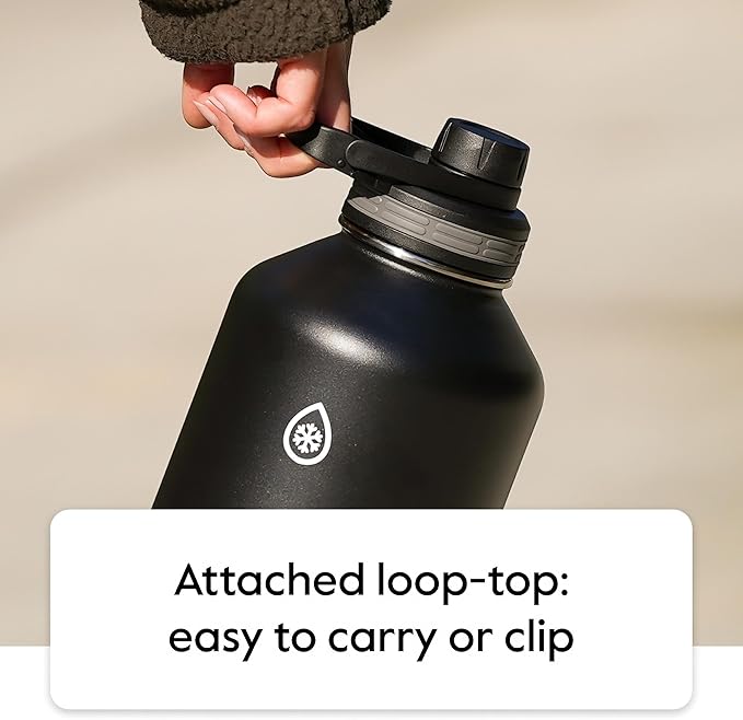 ThermoFlask 24 oz Double Wall Vacuum Insulated Stainless Steel Water Bottle - Image 8