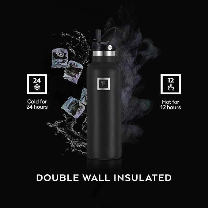 IRON °FLASK Camping & Hiking Hydration Flask - 32 oz Day & Night - Image 4