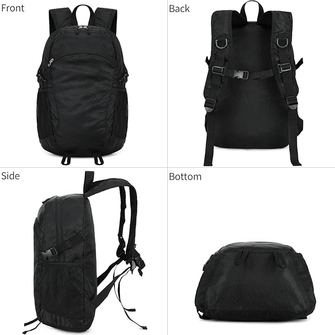 Small Hiking Backpack Travel Lightweight Hiking Packable Daypack - Image 9