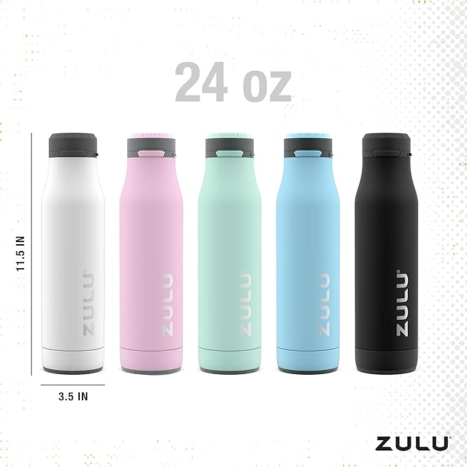 ZULU Ace Vacuum Insulated Stainless Steel Water Bottle - Image 7