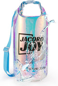 10L Dry Bag Iridescent TPU Waterproof Beach Bag by Unknown