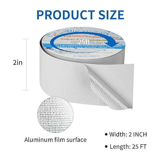 Tent Repair Tape, Weatherproof Resistant - Image 2