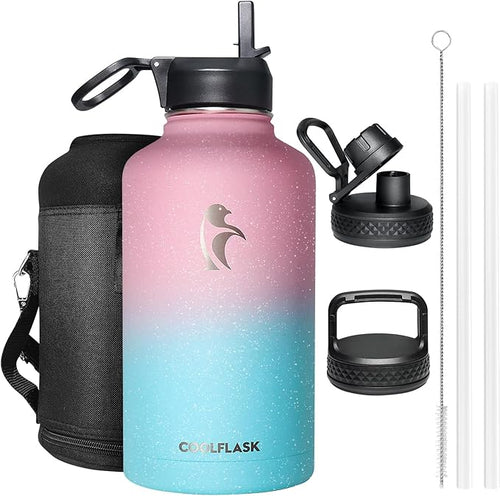 64 oz Water Bottle Insulated by Coolflask