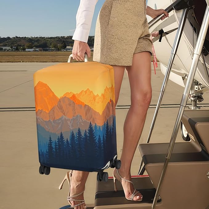 Explore Land Travel Luggage Cover Suitcase Protector Fits 23-26 Inch Case - Image 7