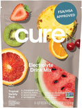 Cure Hydration | Plant-Based Electrolyte Drink Mix | No Added Sugar | FSA-HSA | by CureHydration