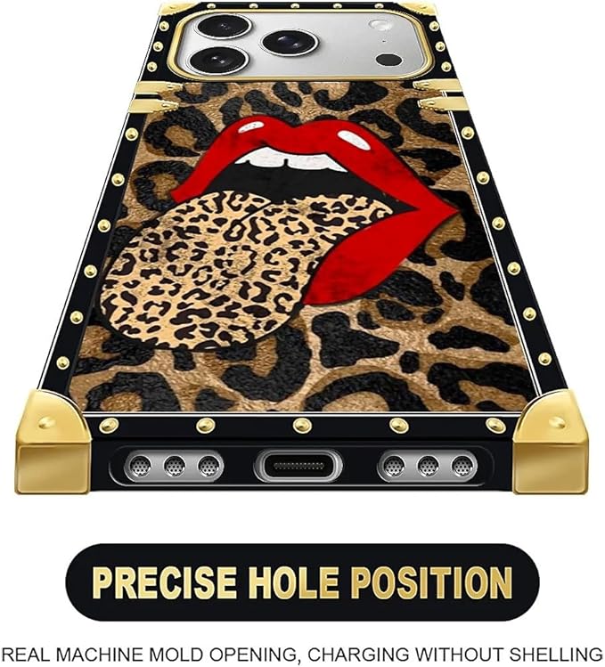 for iPhone 17 Pro Max Case Luxury Golden Decoration - Image 5