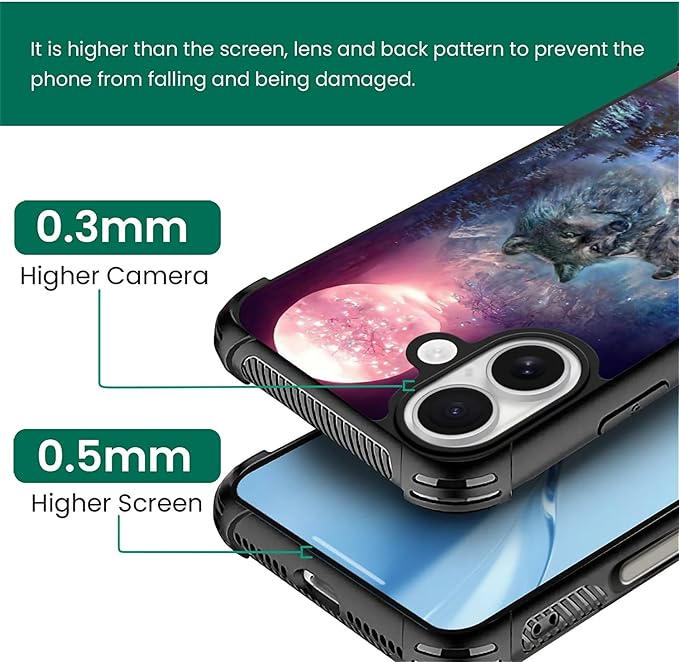 for iPhone 17 Case, for MagSafe Graphic Design for Girl Boy Soft Silicone Hard - Image 2